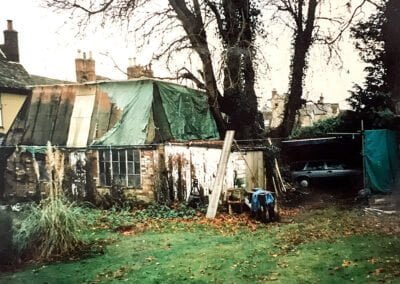 Georgian Town House Garden Before