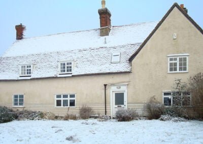 Timber Frame House c. 1551 with Extension - Before