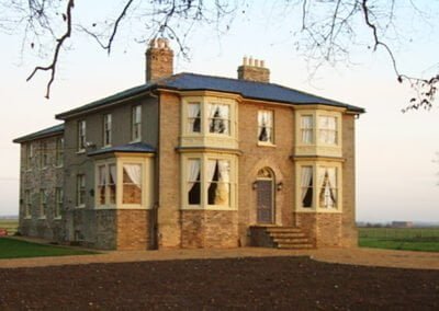 Victorian Country House Front - After