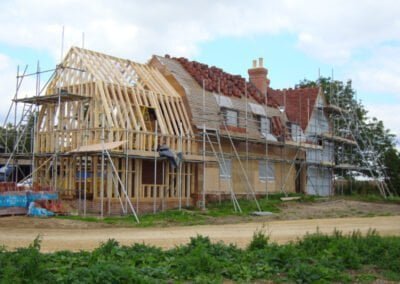 Timber Frame House c. 1551 with Extension Back - During