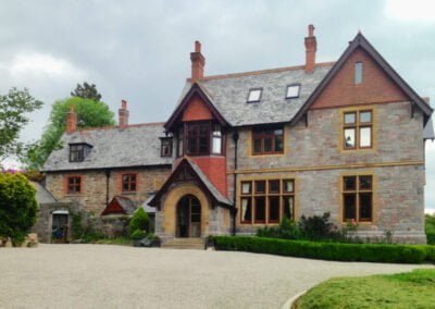 Victorian Country Home Front After