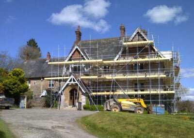 Victorian Country Home Front During