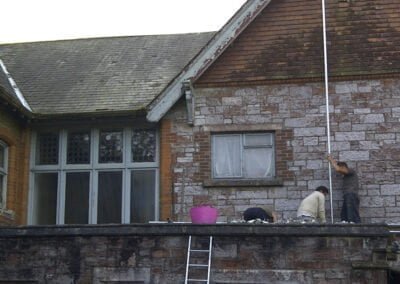 Victorian Country Home Roof Tarrace Before